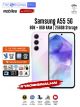 Samsung A55 5G - 8GB RAM - 256GB Storage - Violet - Easy Monthly Installments - PTA Approved - 1 Year Brand Warranty - The Original Bro Mobiles - TOB75